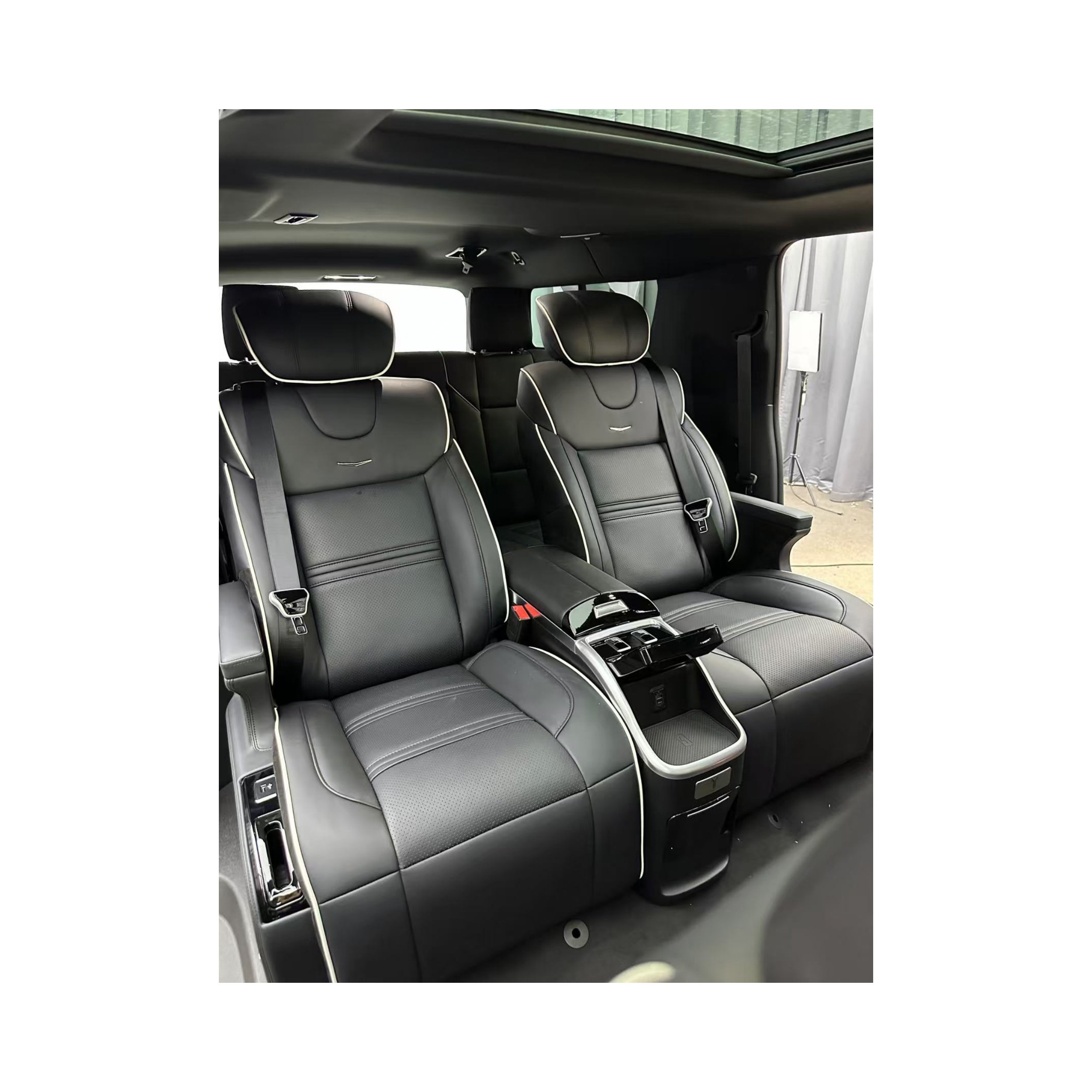 Aviation Seat Suv Cadillac Escalade Light Luxury Exquisite and Finely Textured Leather Car Seats Comfortable Leather Car Seats